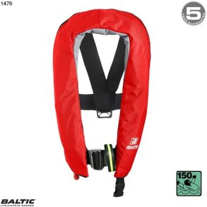 Baltic Breeze oppustelig redningsvest m/harness