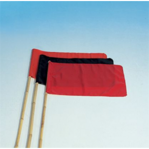 Bjeflag orange polyester 50 x 70 cm.