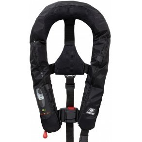 Aut. Redningsvest Legend 165 1745 sort 40-120 kg